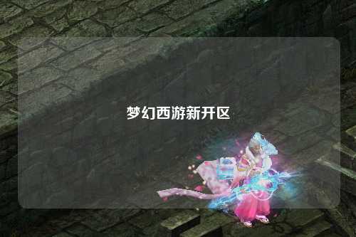 夢(mèng)幻西游新開區(qū)